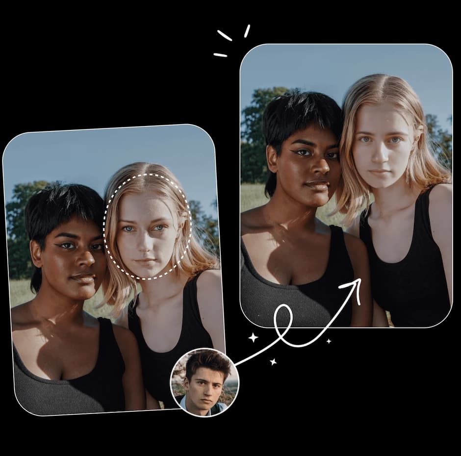 Fast face swap processing